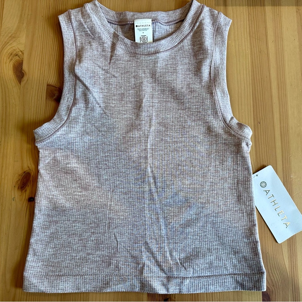 Athleta Ribbed Renew Seamless Muscle Tank